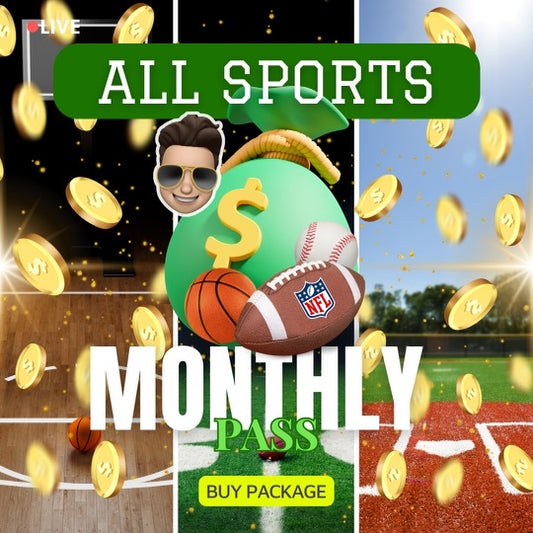 All sports monthly pass (30 days)