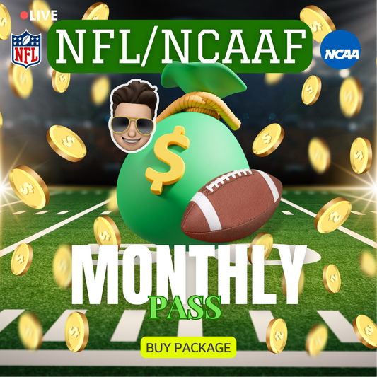 NFL/NCAAF Monthly package (30 days)